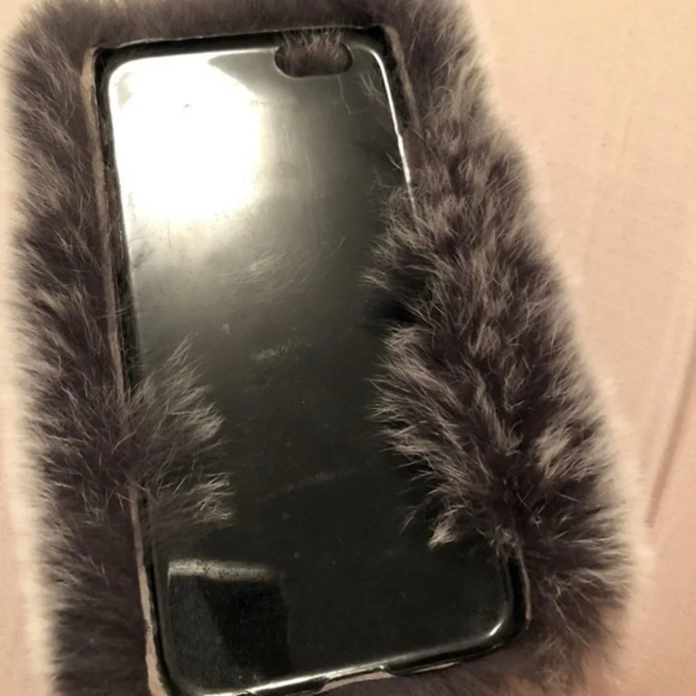 Rabbit Fur Skin for iPhone 6